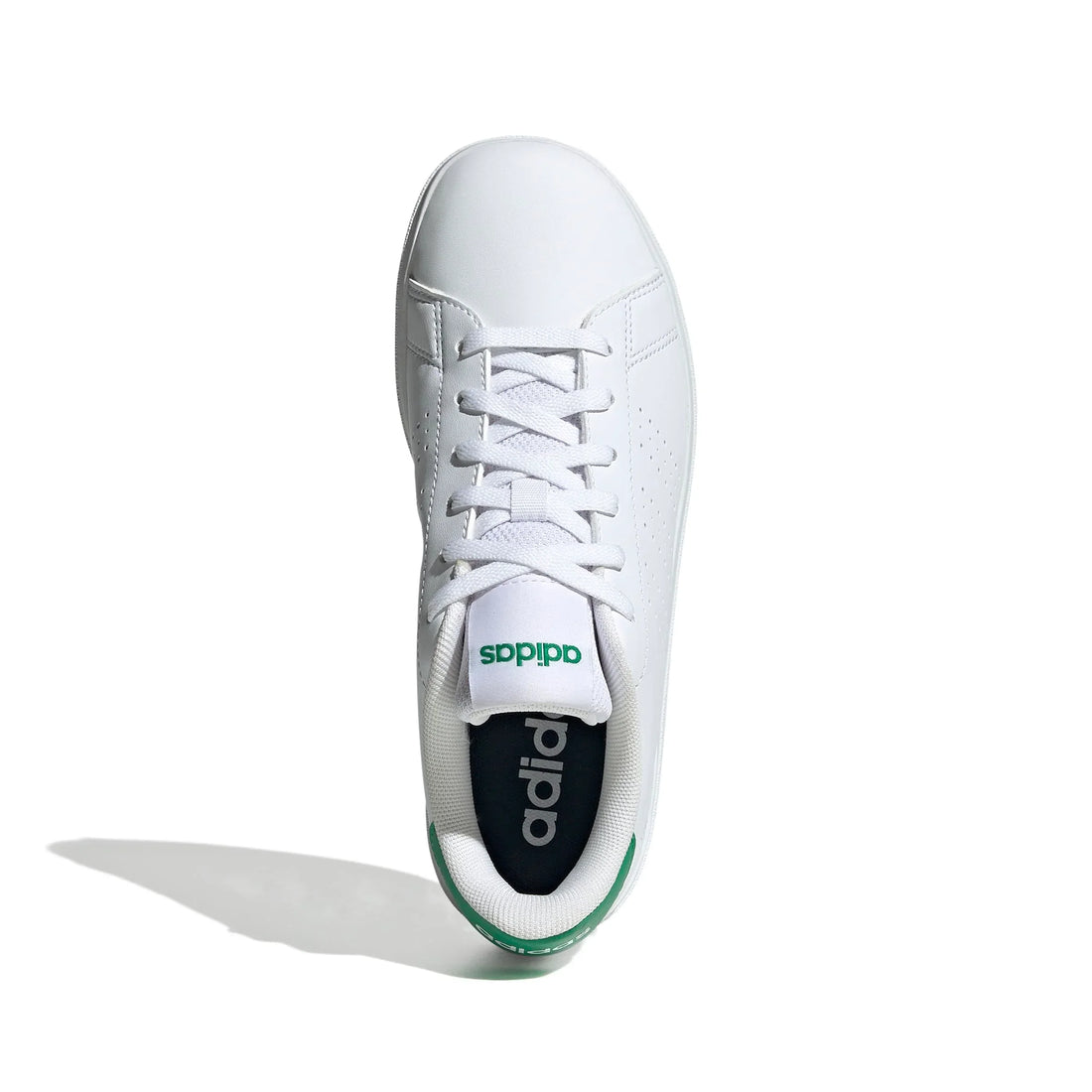 Adidas Παιδικά Advantage Base 2.0 J  Λευκό Πράσινο Κορδόνι