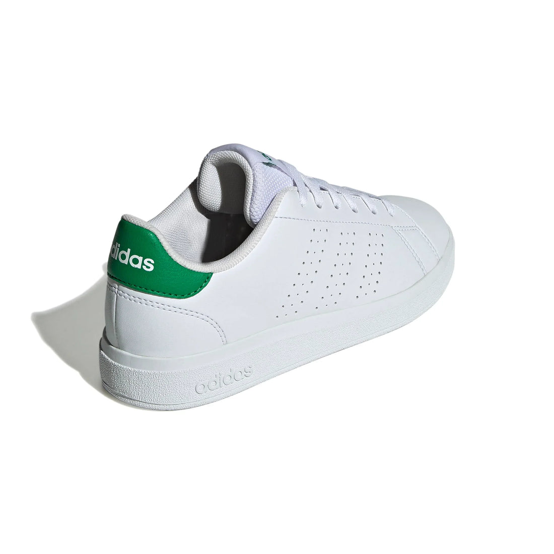 Adidas Παιδικά Advantage Base 2.0 J  Λευκό Πράσινο Κορδόνι