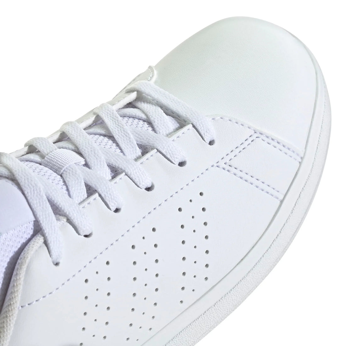 Adidas Παιδικά Advantage Base 2.0 J  Λευκό Πράσινο Κορδόνι