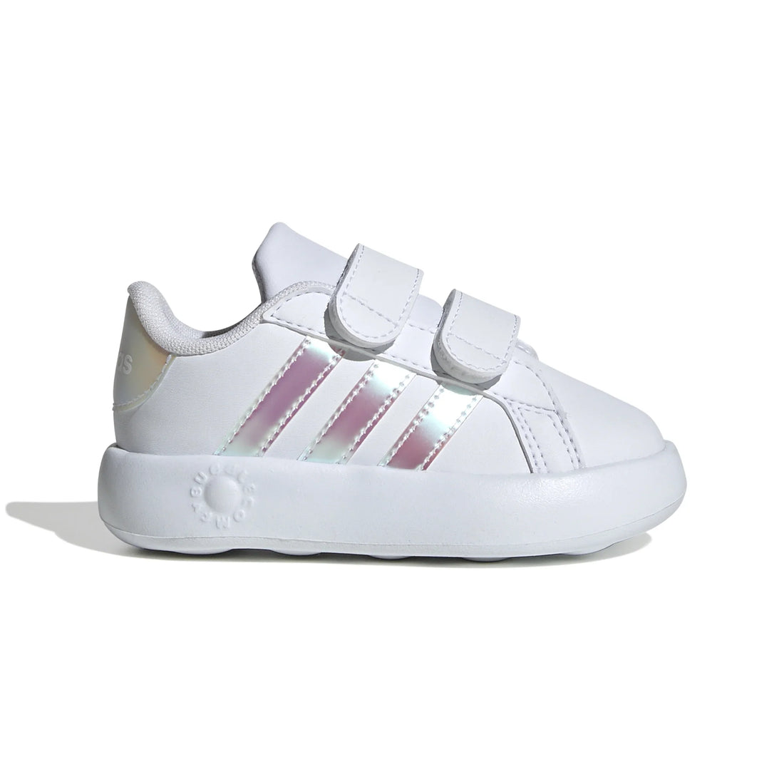 Adidas Βρεφικά Cf I Grand Court 2.0 Λευκό-Ιριδίζον