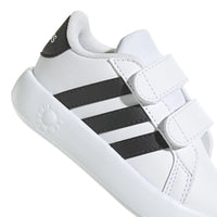 Adidas Βρεφικά Cf Grand Court Λευκό Μάυρο