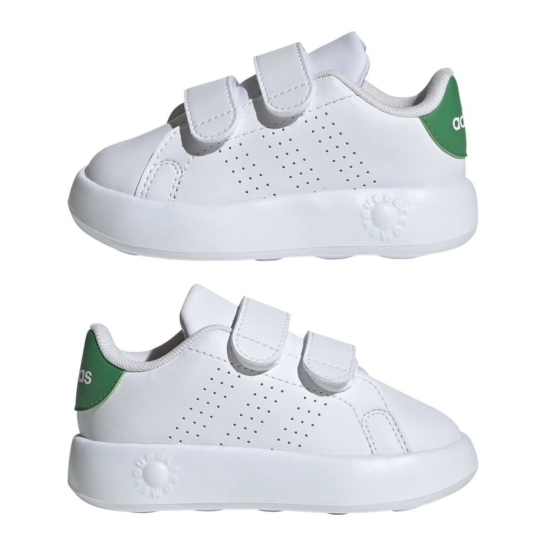 Adidas Βρεφικά Cf Advantage Λευκό Πράσινο