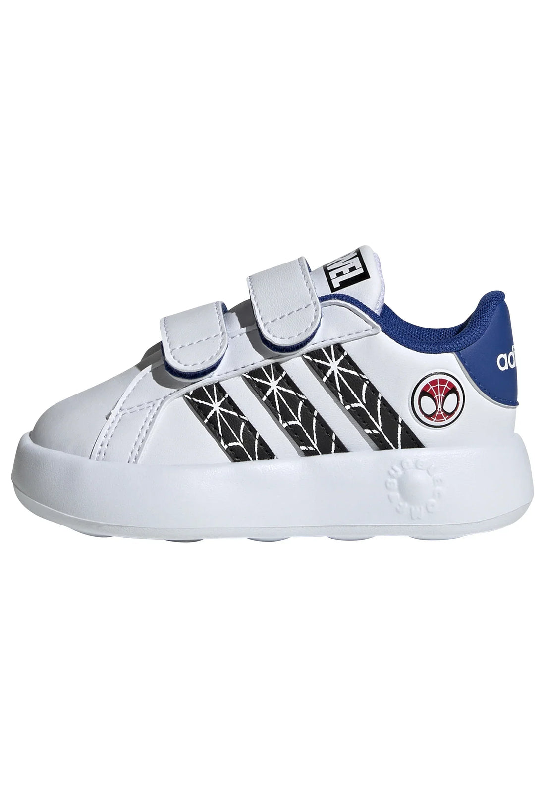 Adidas Βρεφικά Cf Grand Court Spider-Man Λευκό-Μπλέ