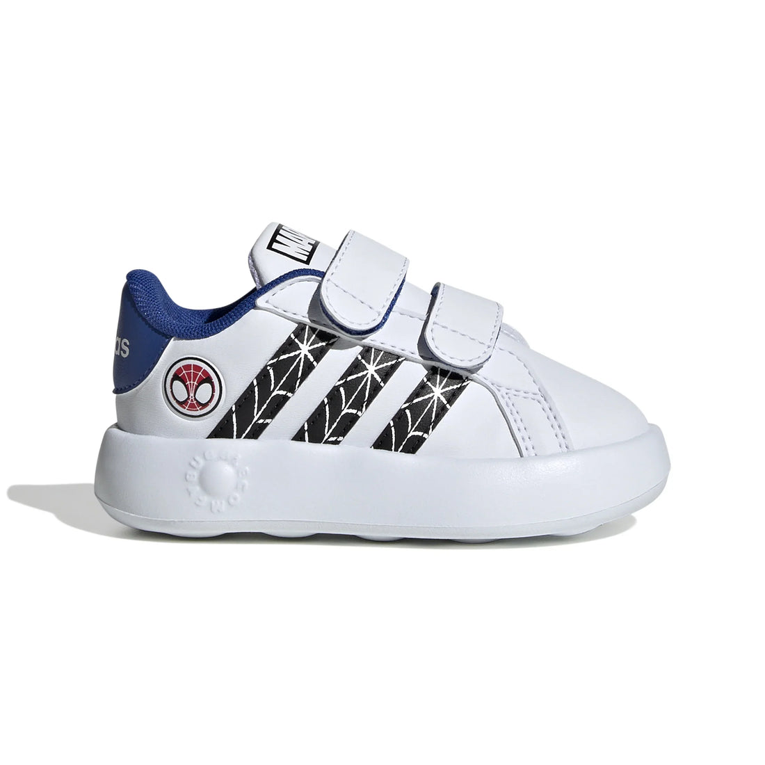 Adidas Βρεφικά Cf Grand Court Spider-Man Λευκό-Μπλέ