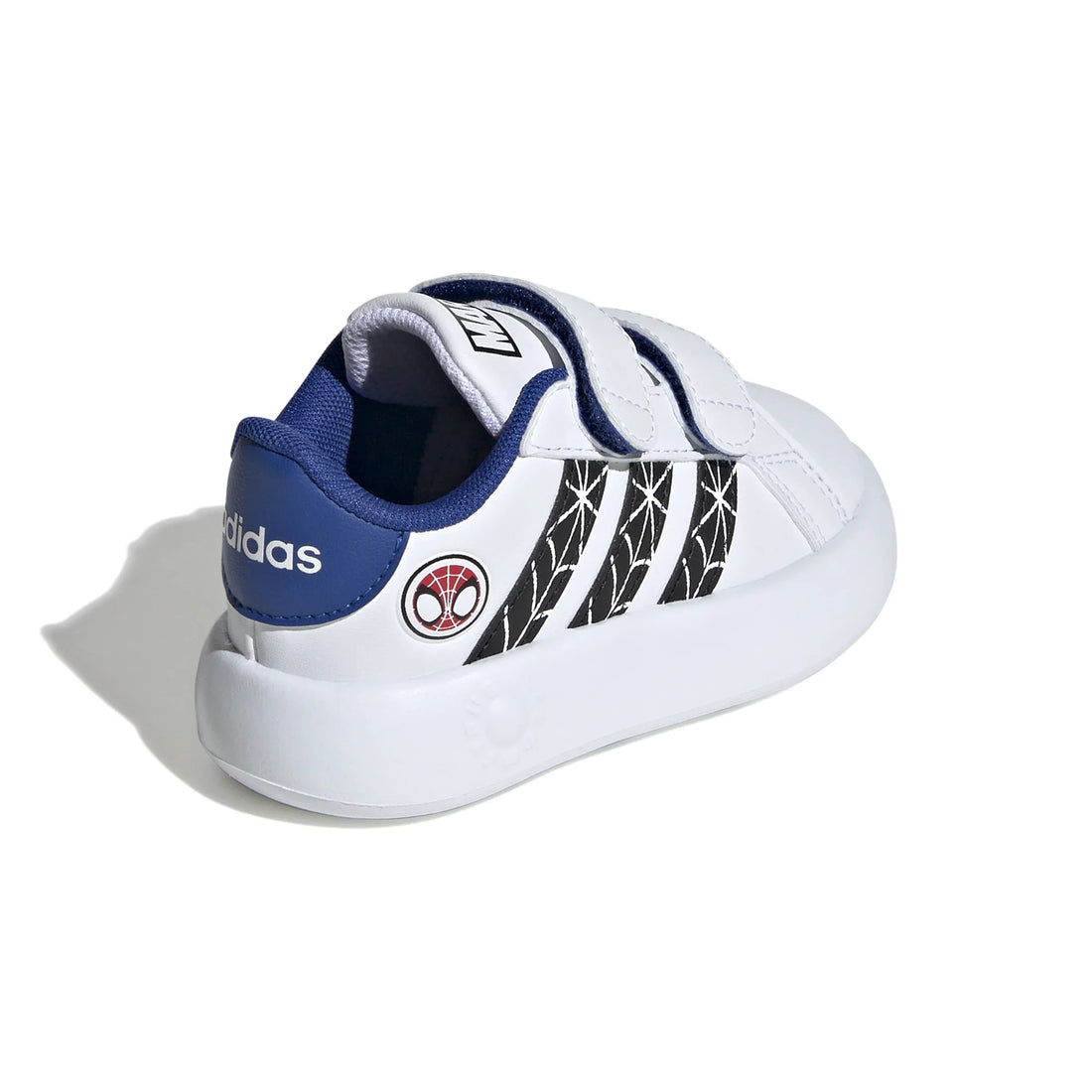 Adidas Βρεφικά Cf Grand Court Spider-Man Λευκό-Μπλέ