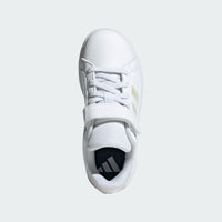 Adidas Παιδικά Grand Court Λευκό-Ιριδίζον