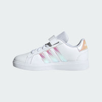 Adidas Παιδικά Grand Court Λευκό-Ιριδίζον
