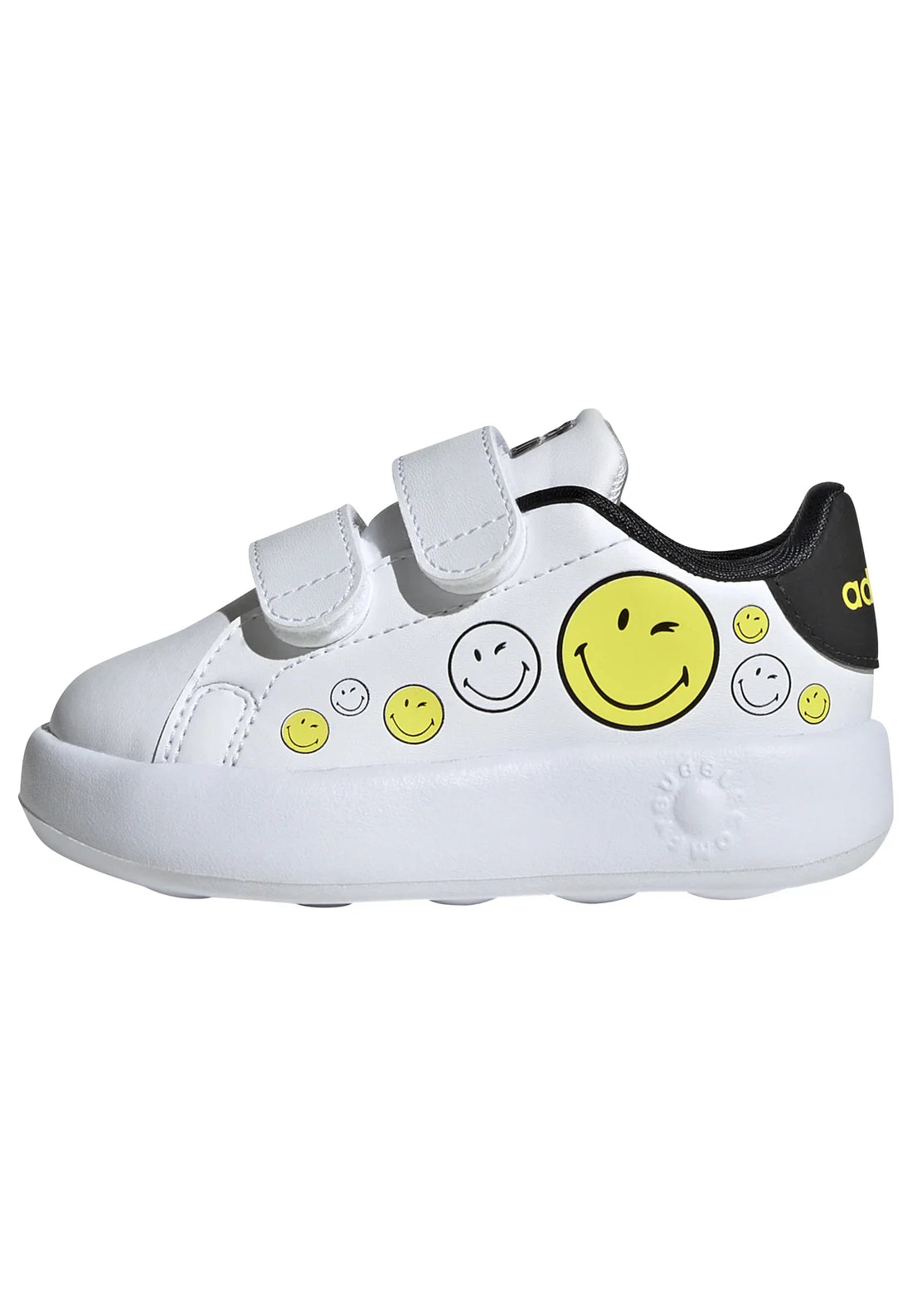 Adidas Βρεφικά Cf Advantage Smiley I  Λευκό