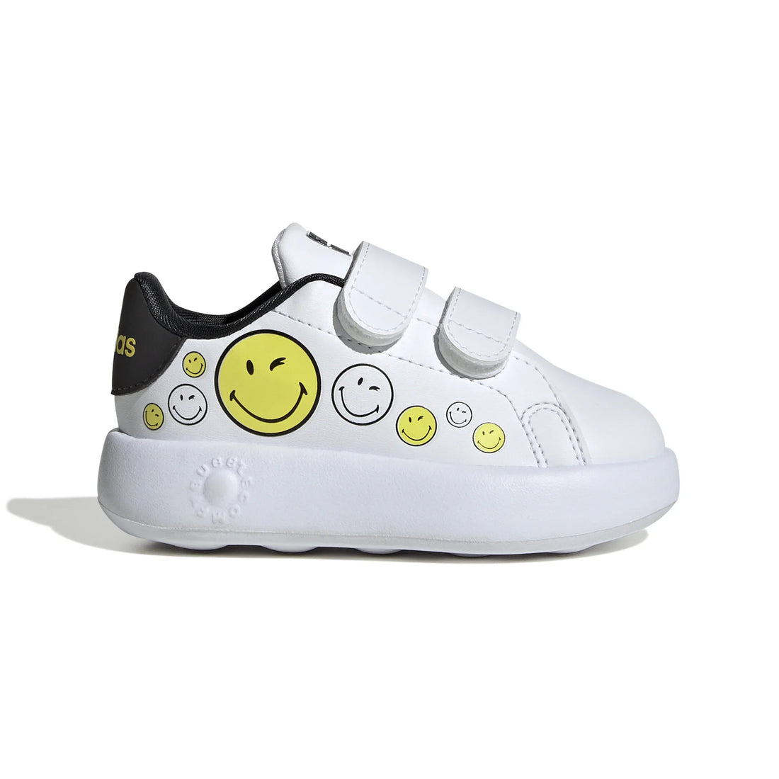 Adidas Βρεφικά Cf Advantage Smiley I  Λευκό