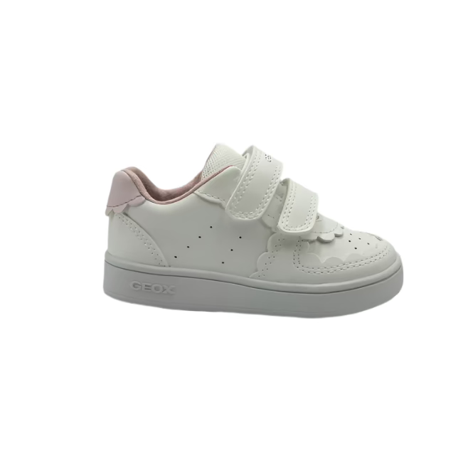 Geox Βρεφικά Sneakers Eclyper Λευκό Ροζ