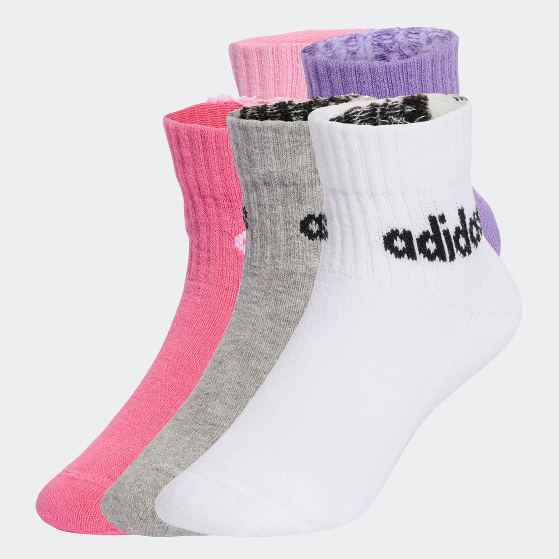 adidas Παιδικά Σοσόνια Performance Ροζ 5 Ζευγάρια