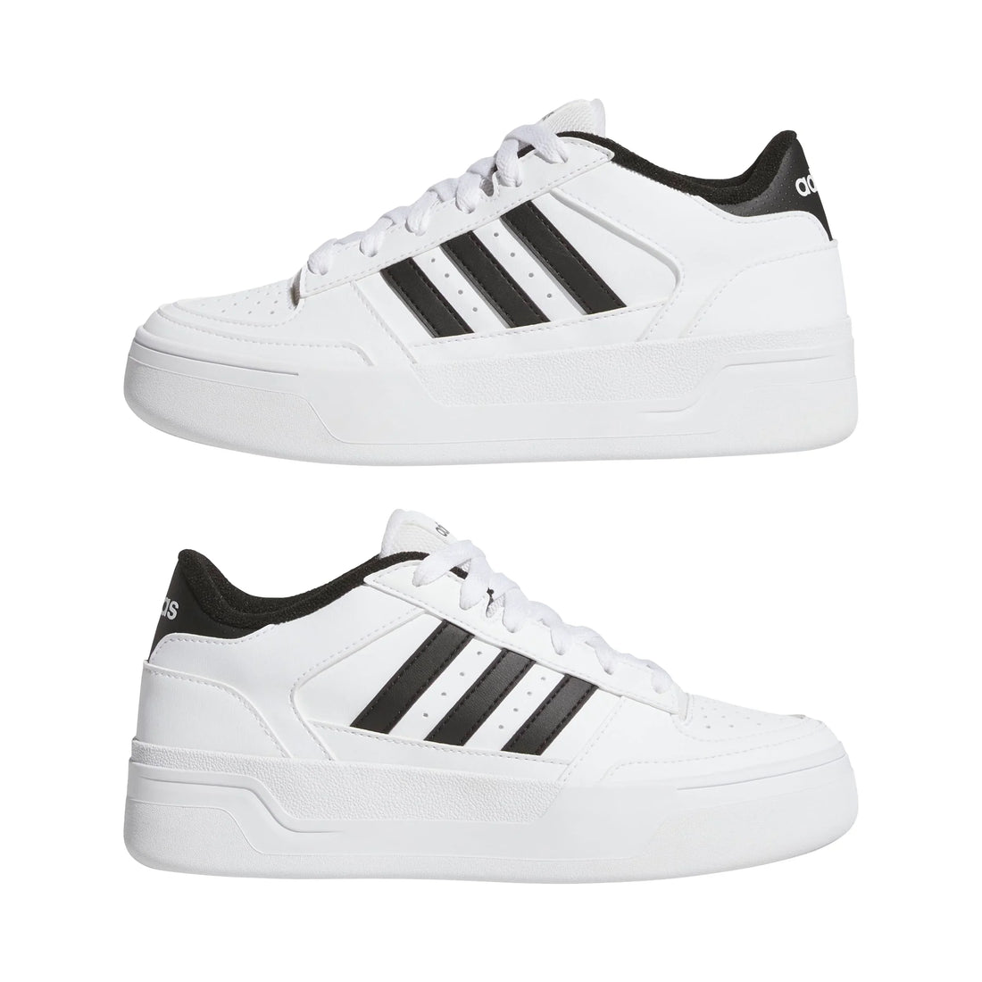 Adidas Παιδικά Break Start Bold  Λεύκο- Μαύρο Κορδόνι