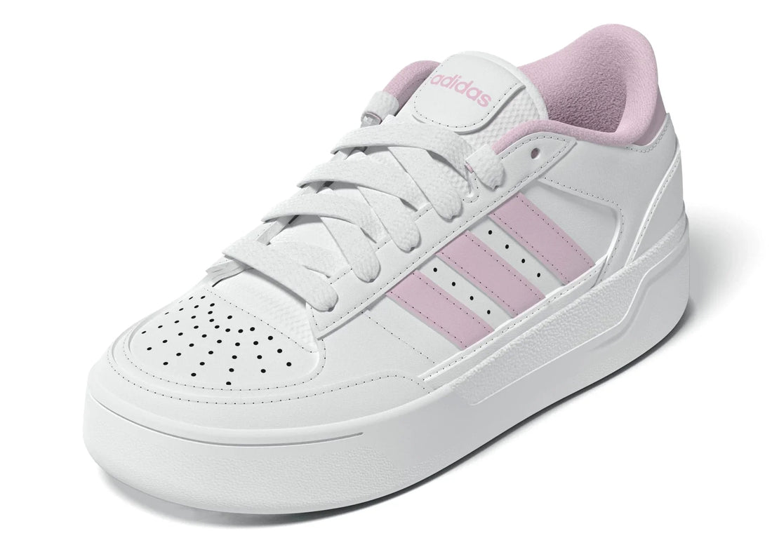 Adidas Παιδικά Break Start Bold C Λευκά
