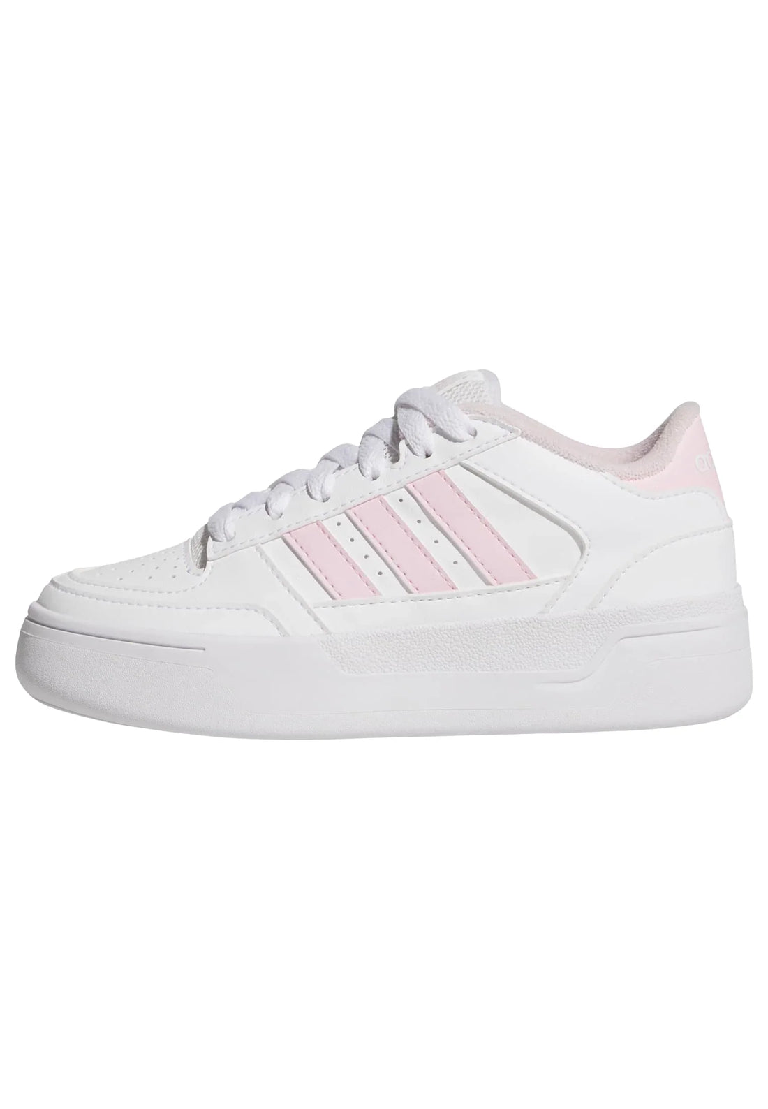 Adidas Παιδικά Break Start Bold C Λευκά