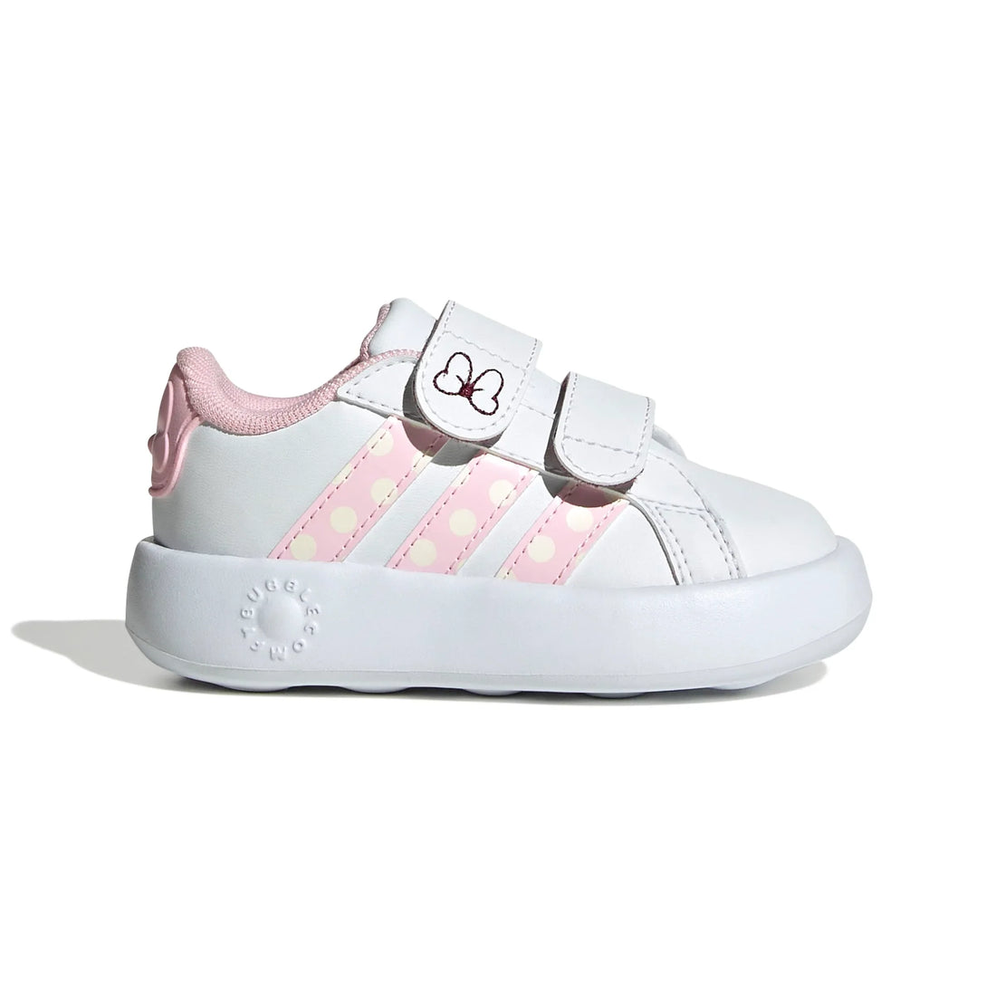 Adidas Βρεφικά Grand Court  Minnie Mouse Λεύκο- Ροζ