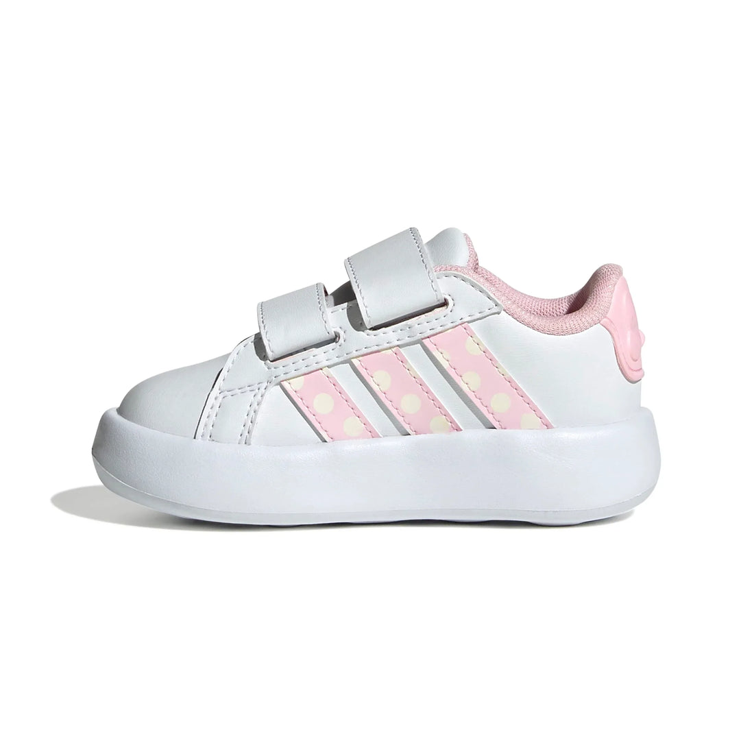 Adidas Βρεφικά Grand Court  Minnie Mouse Λεύκο- Ροζ
