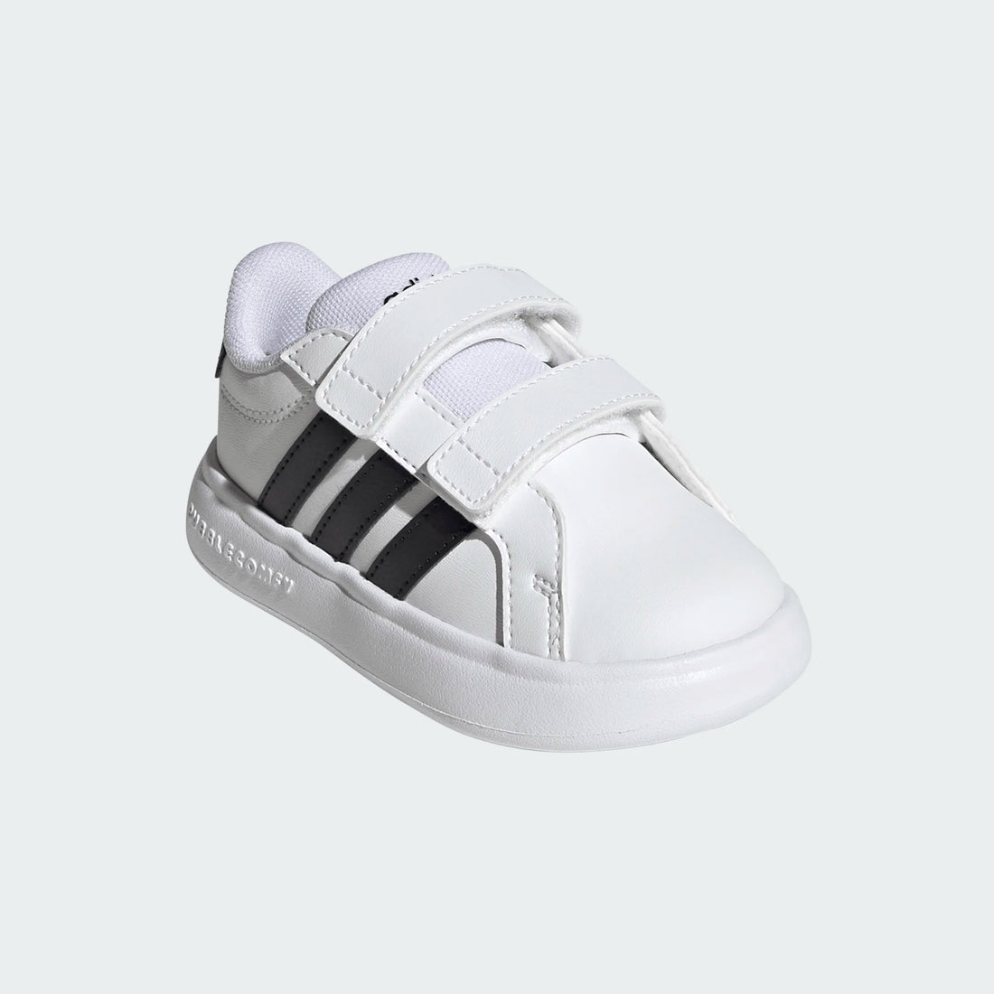 Adidas Βρεφικά Sneakers Grand Court Λεύκο
