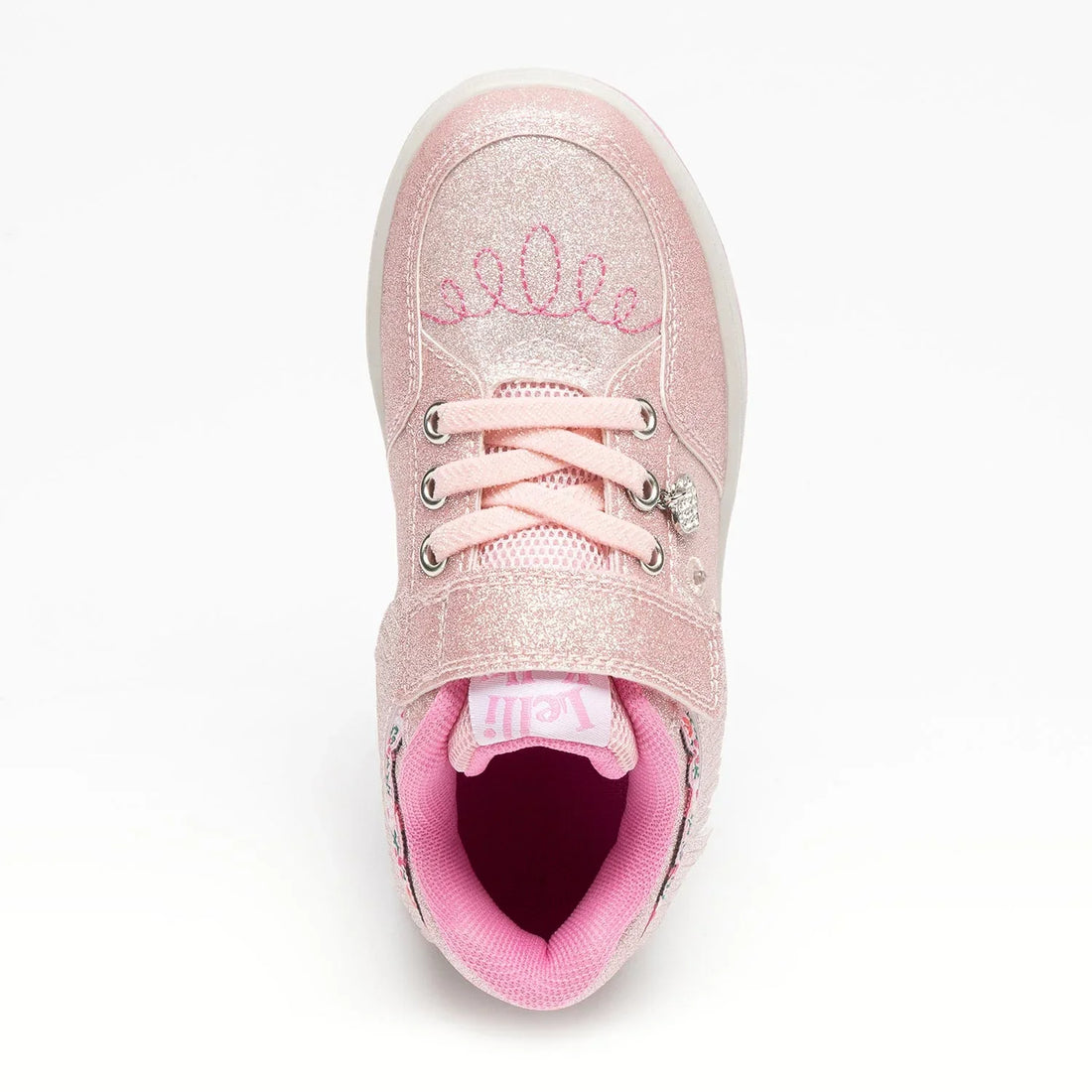 Lelli Kelly Sneakers Frangetta Ροζ Glitter Φωτακια