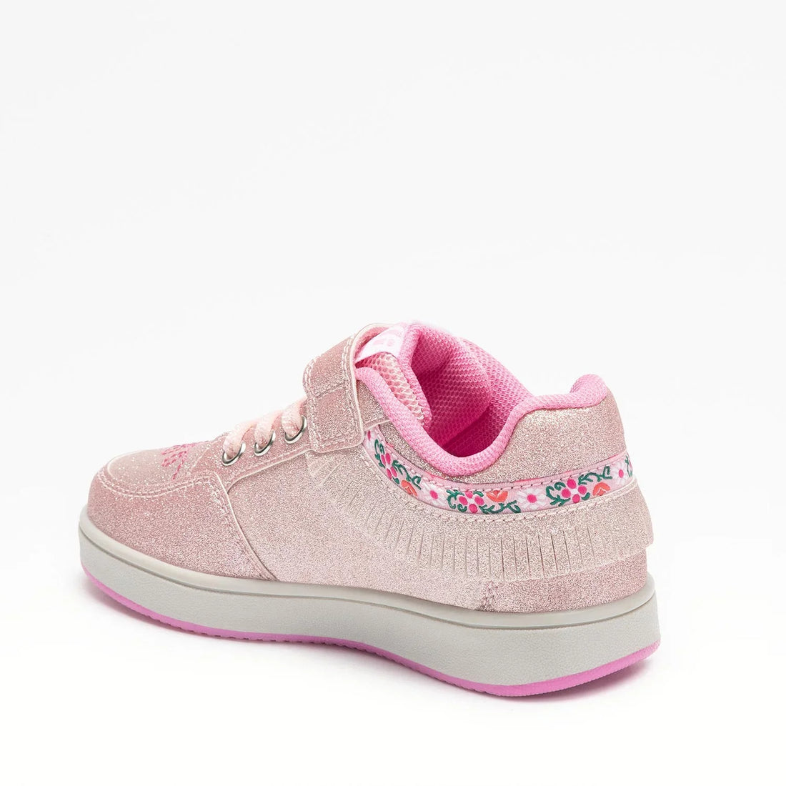 Lelli Kelly Sneakers Frangetta Ροζ Glitter Φωτακια