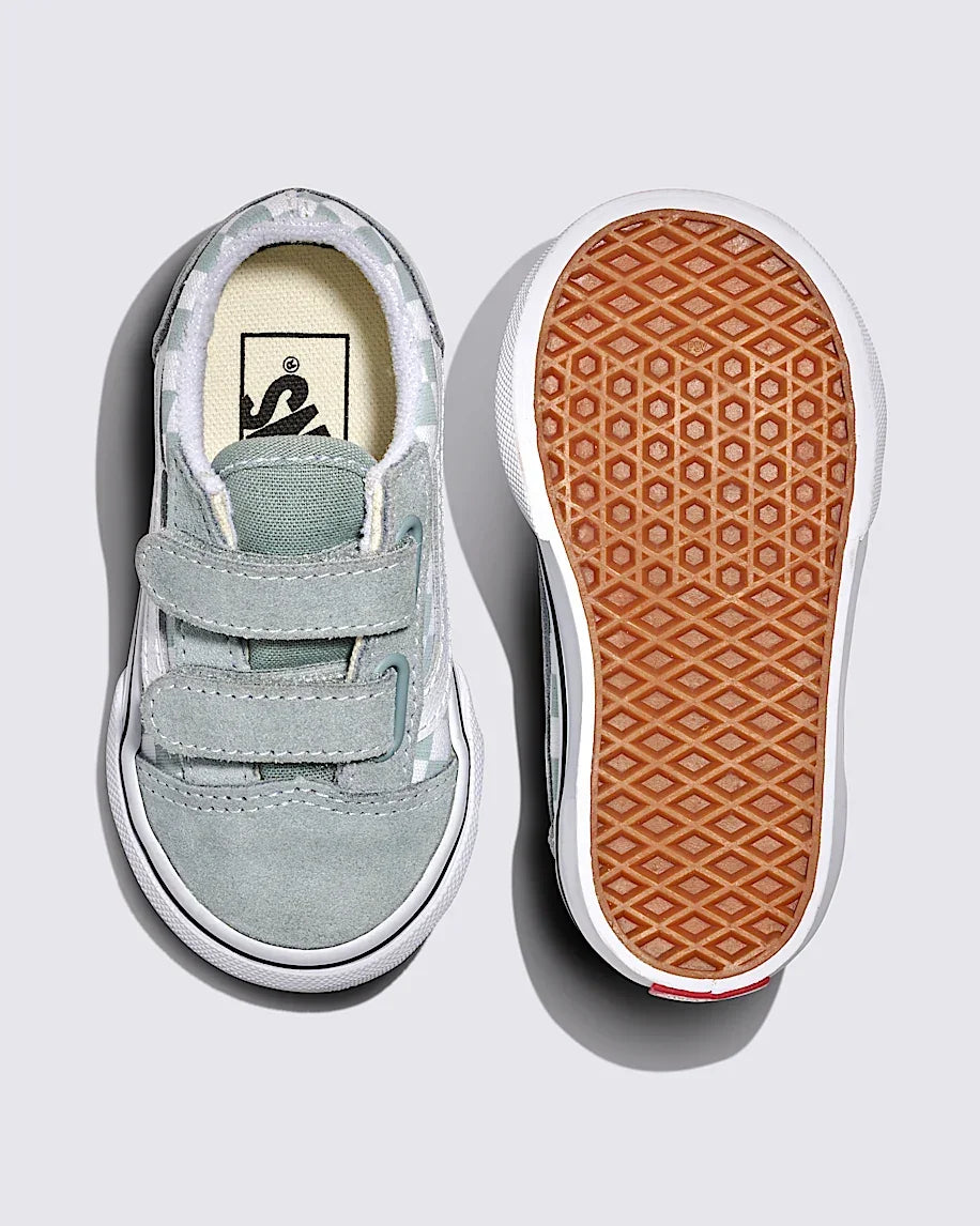 Vans Βρεφικά Old Skool Γκρι Σκακιέρα