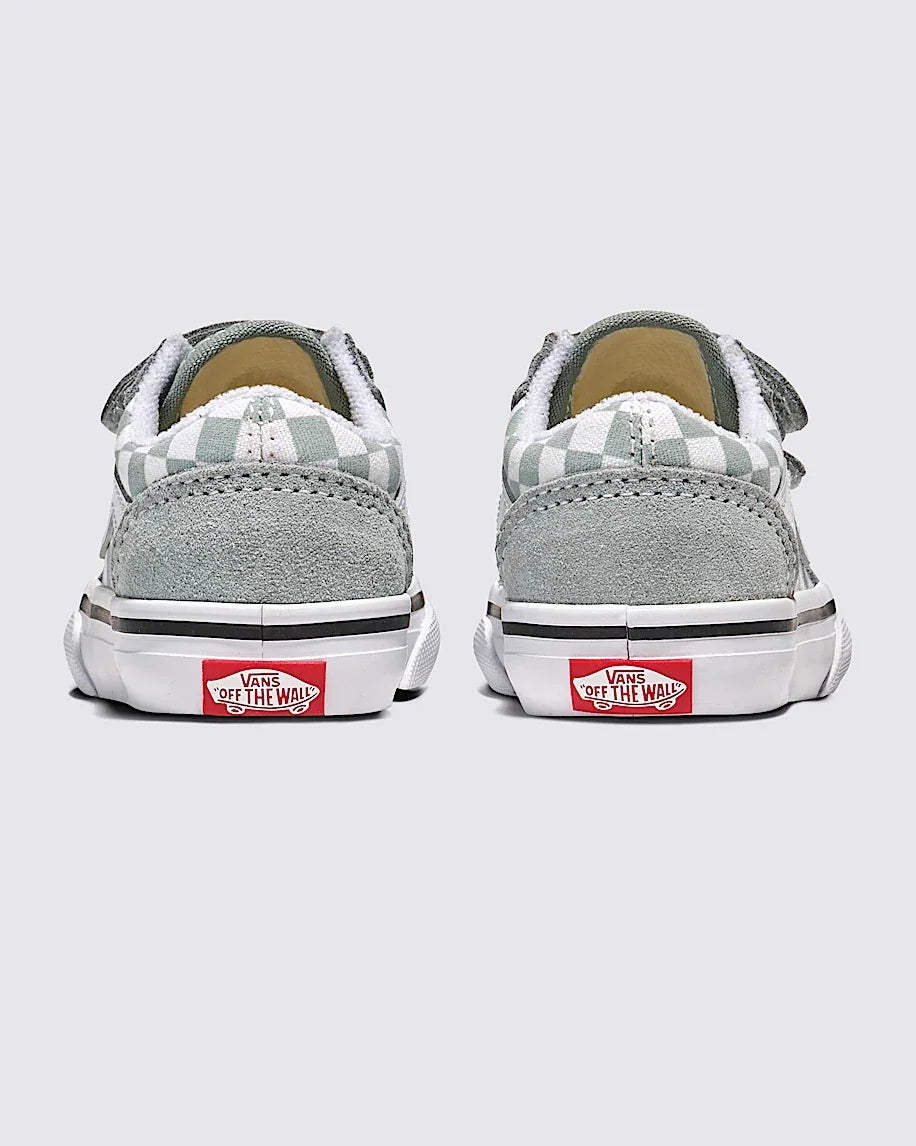 Vans Βρεφικά Old Skool Γκρι Σκακιέρα