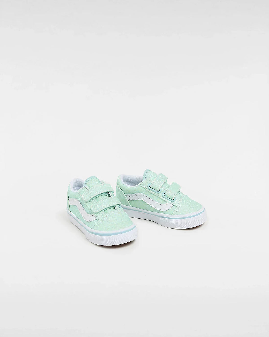 Vans Βρεφικά Old skool Glitter Μπλε