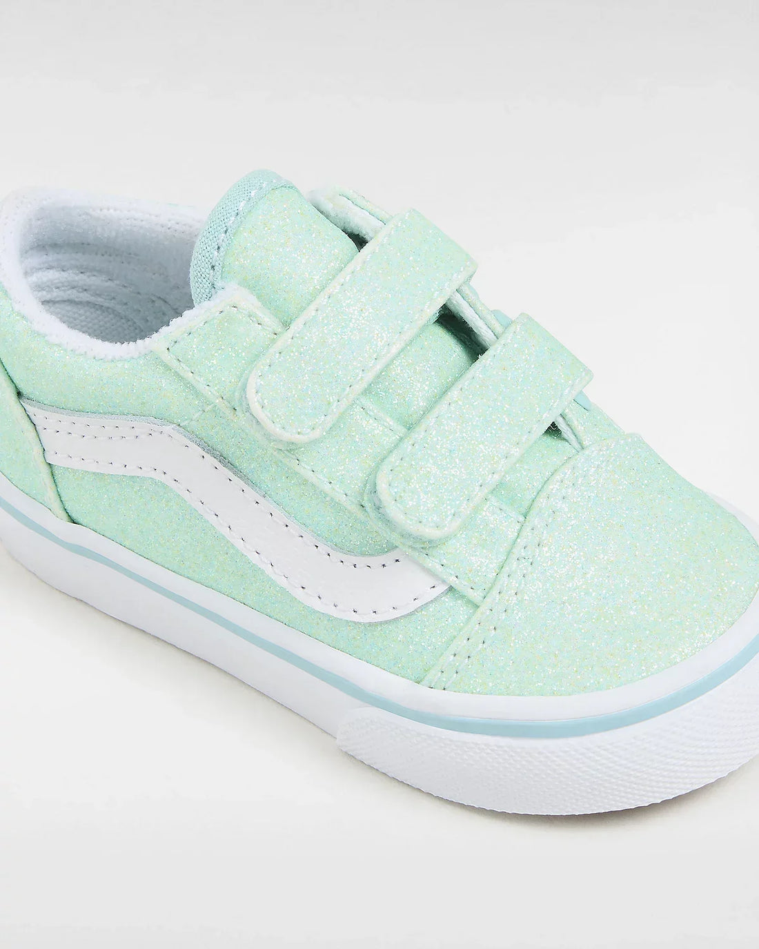 Vans Βρεφικά Old skool Glitter Μπλε