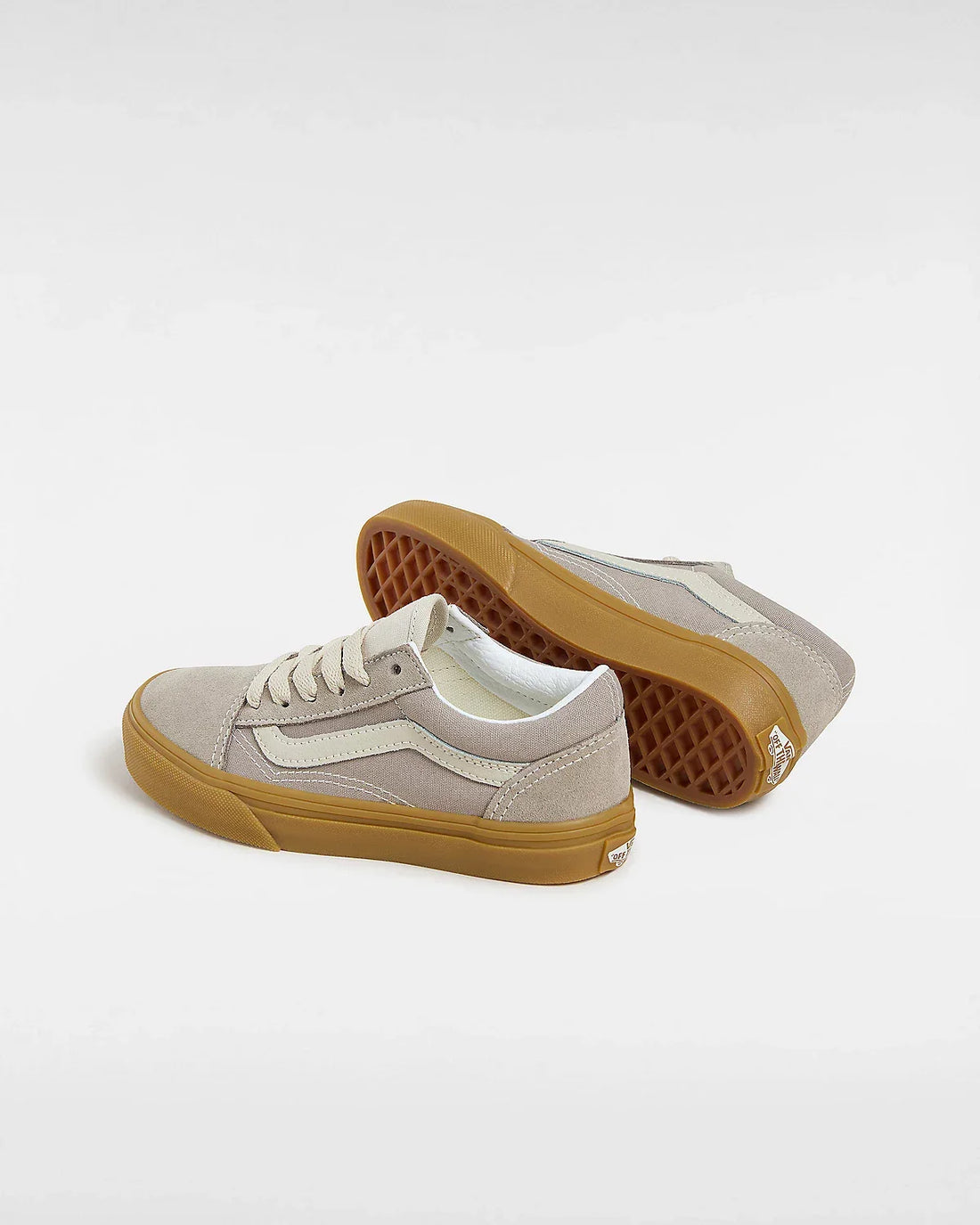 Vans Παιδικά Old Skool Γκρι/Καφέ