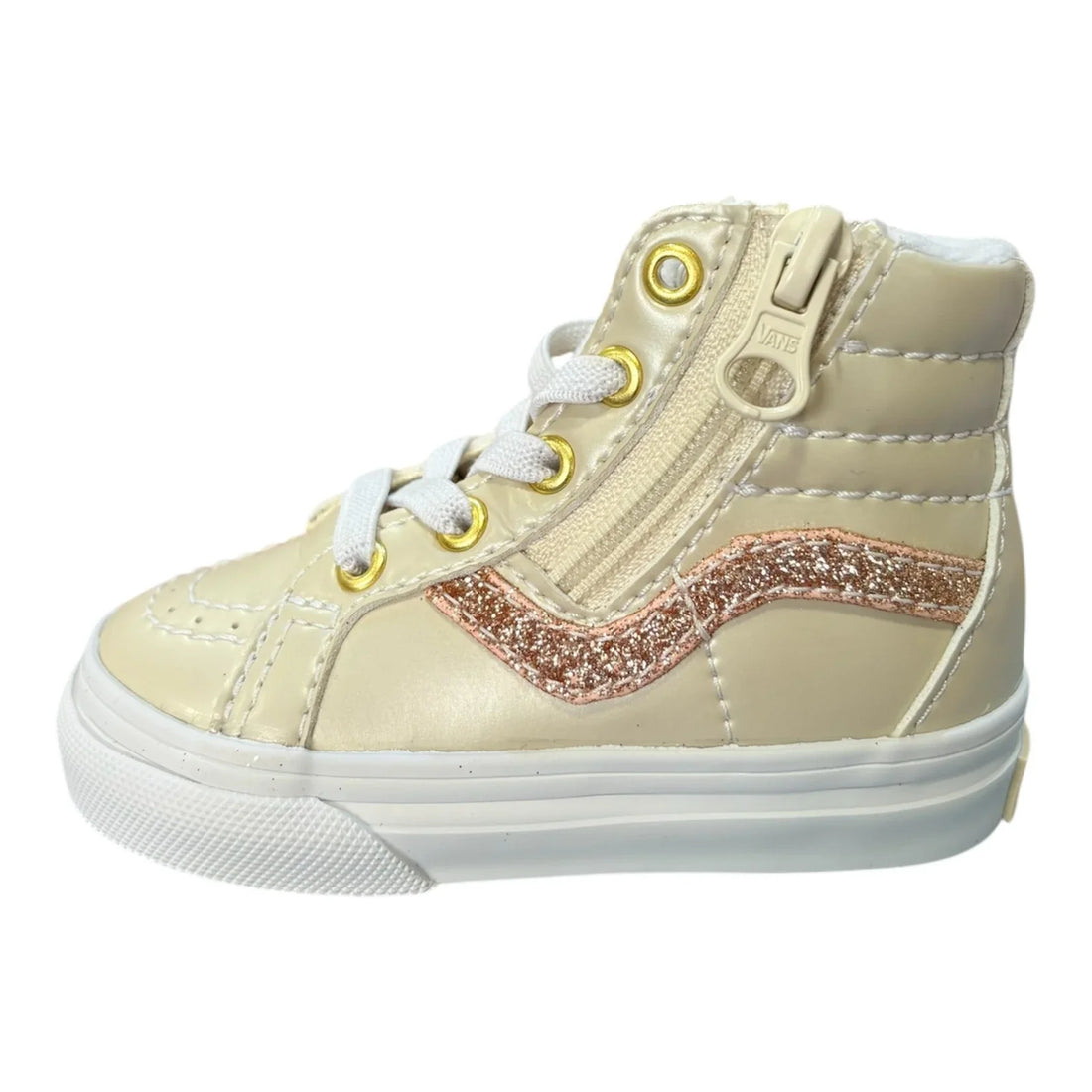 Vans Βρεφικά Μποτάκι SK8-Hi Reissue Side Zip  Εκρού