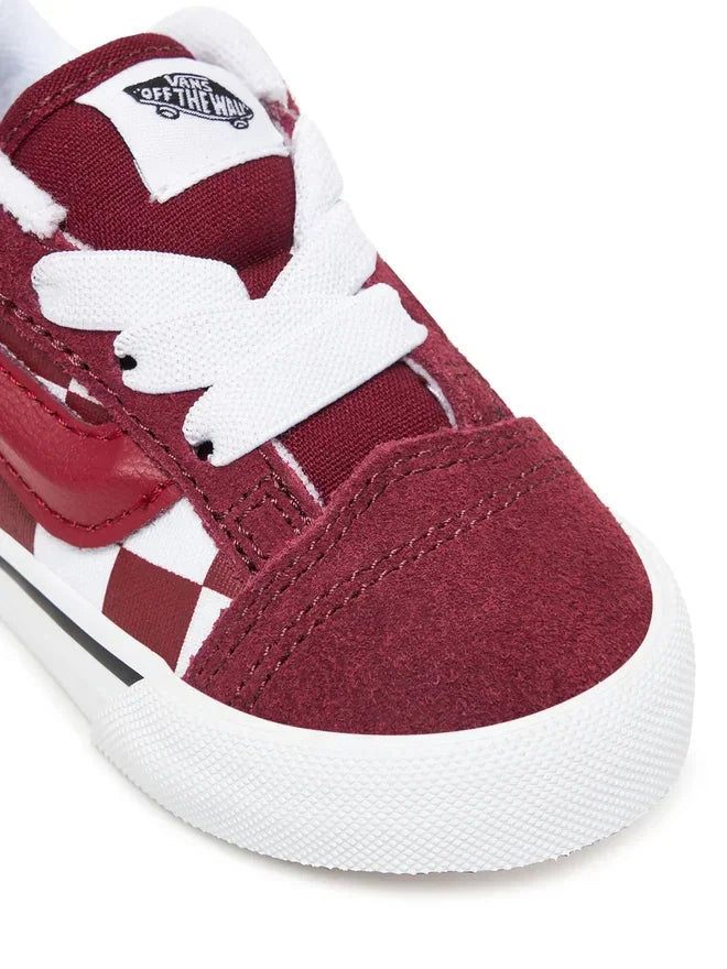 Vans Βρεφικά Knu Skool Elastic  Κόκκινο