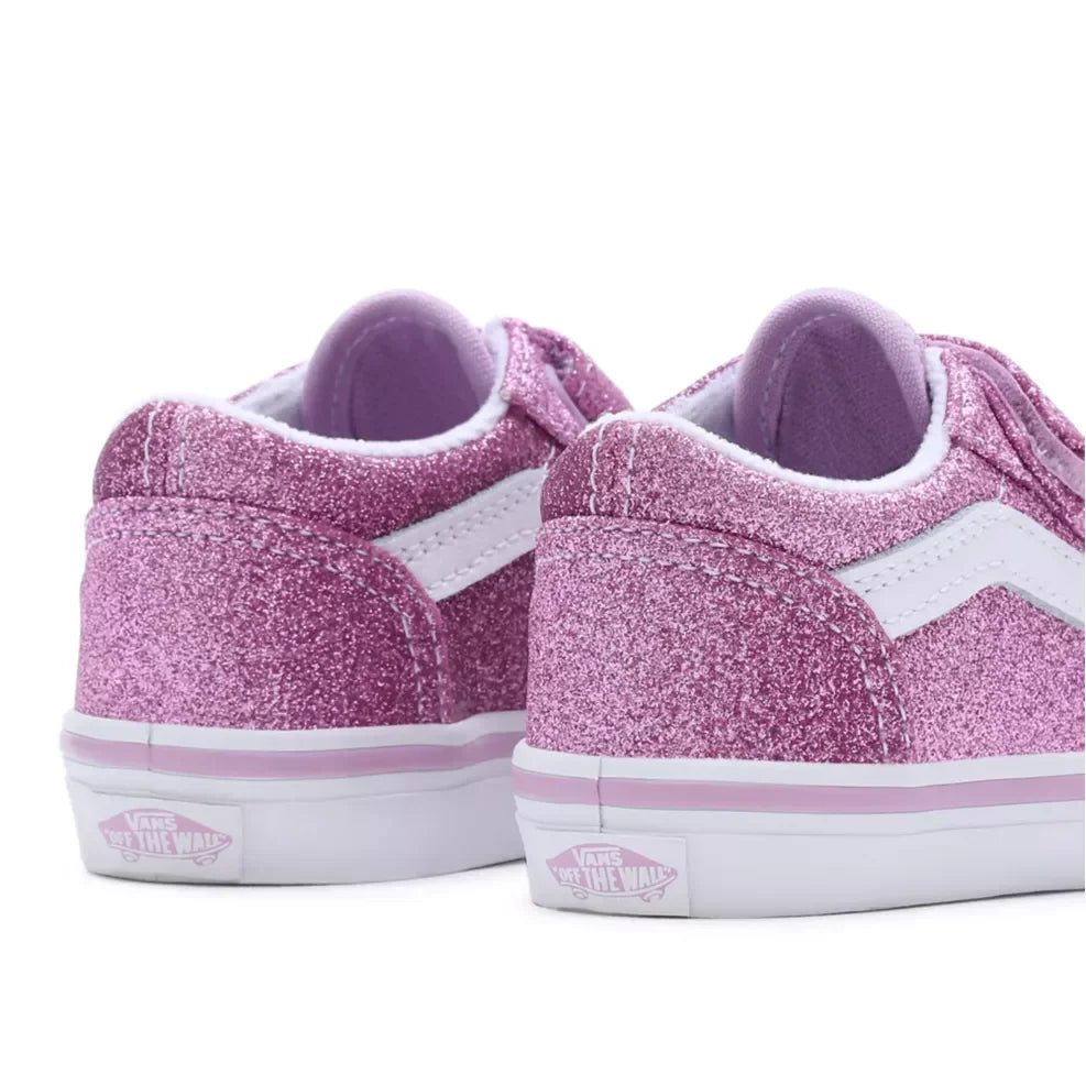 Vans Βρεφικά Old skool Glitter Λιλα