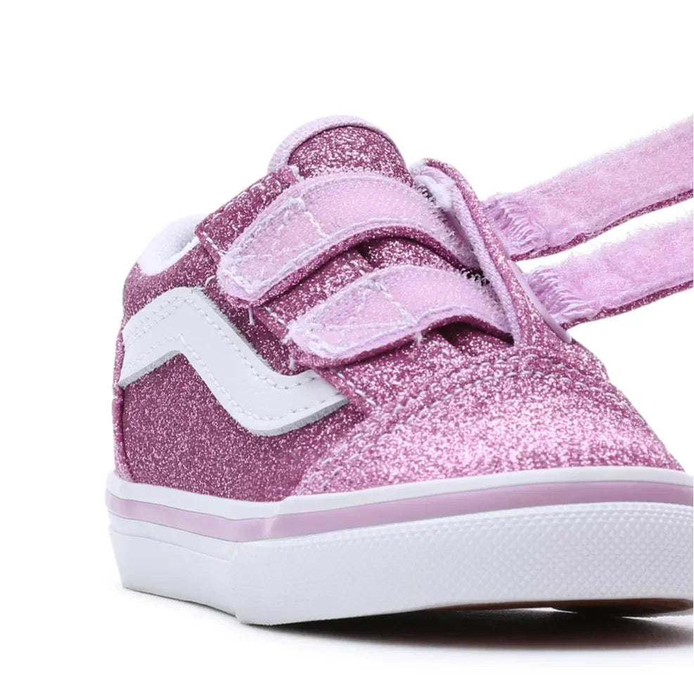 Vans Βρεφικά Old skool Glitter Λιλα
