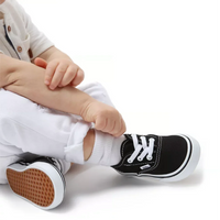 Vans Βρεφικά Authentic Μάυρα