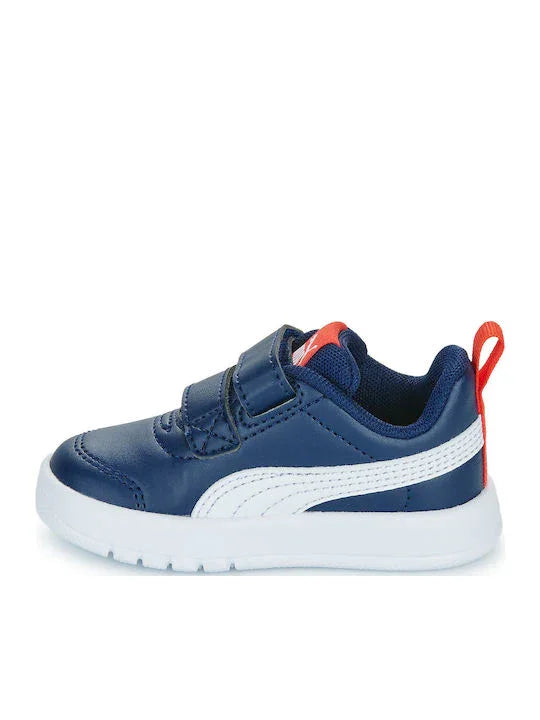 Puma Courtflex V3 V Inf Παιδικά Sneakers Μπλε