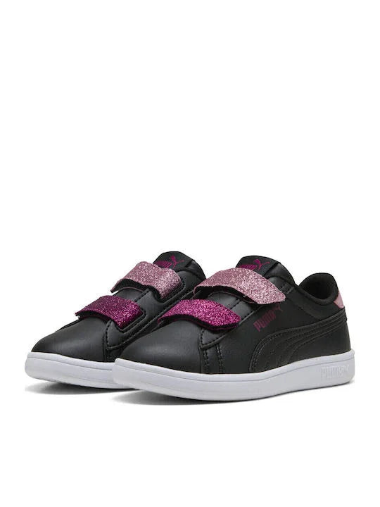 Puma Παιδικά Smash 3.0 L Glitter Μαυρο