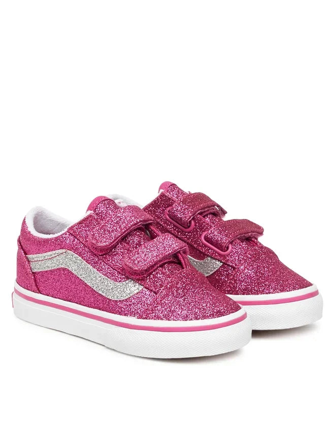 Vans Βρεφικά Old skool Glitter Ροζ