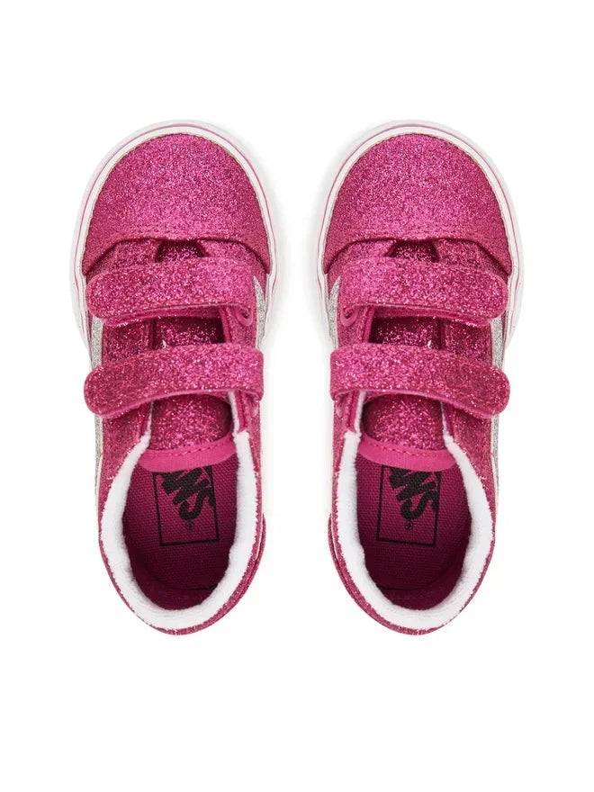Vans Βρεφικά Old skool Glitter Ροζ