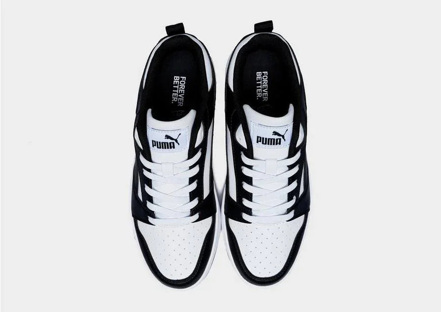 Puma PUMA Rebound V6 Low Κορδόνια Μαυρο/Λευκο