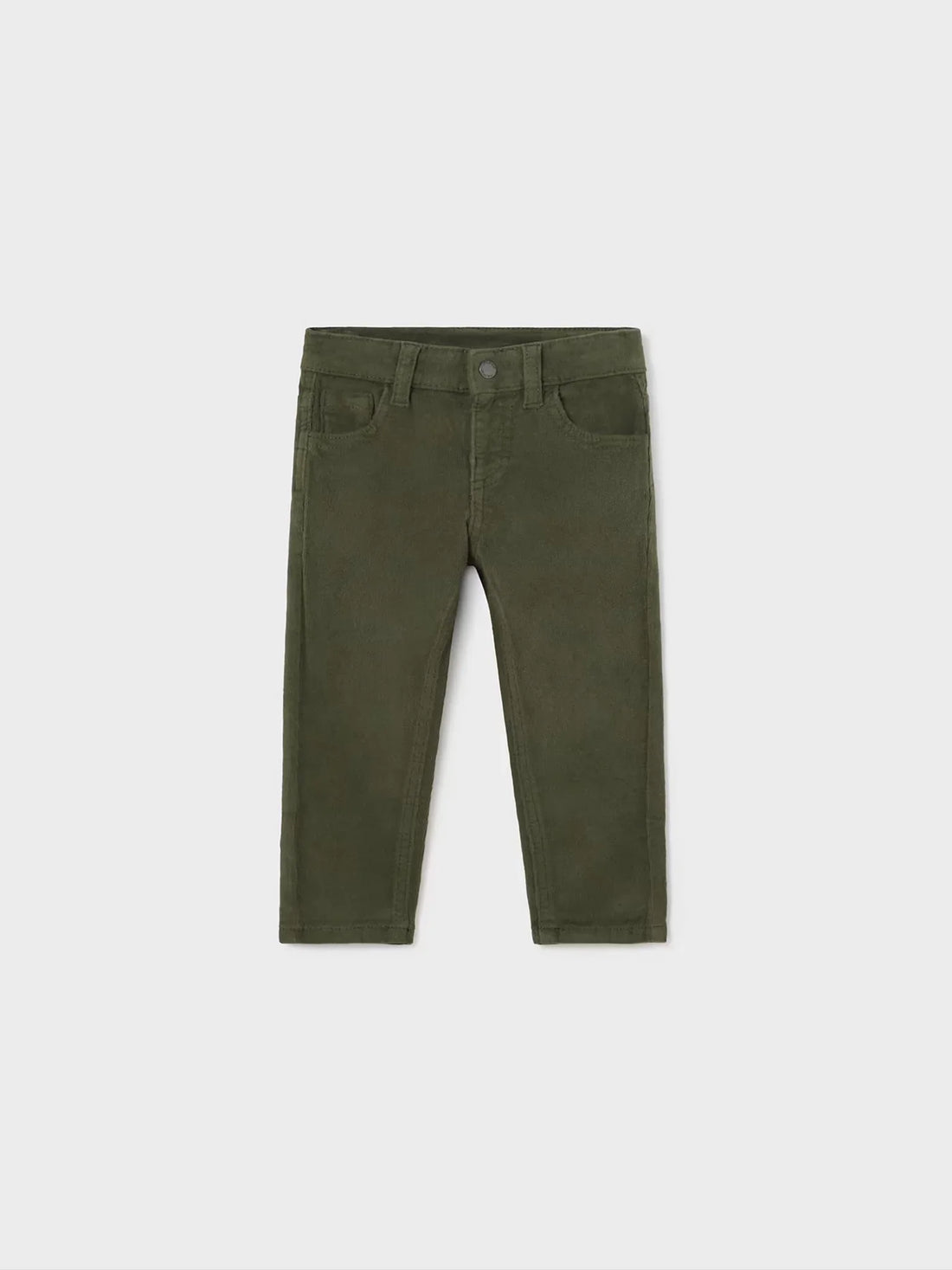 Mayoral Bebe Παντελόνι Κοτλέ Slim Fit Χακί 14-00502-030
