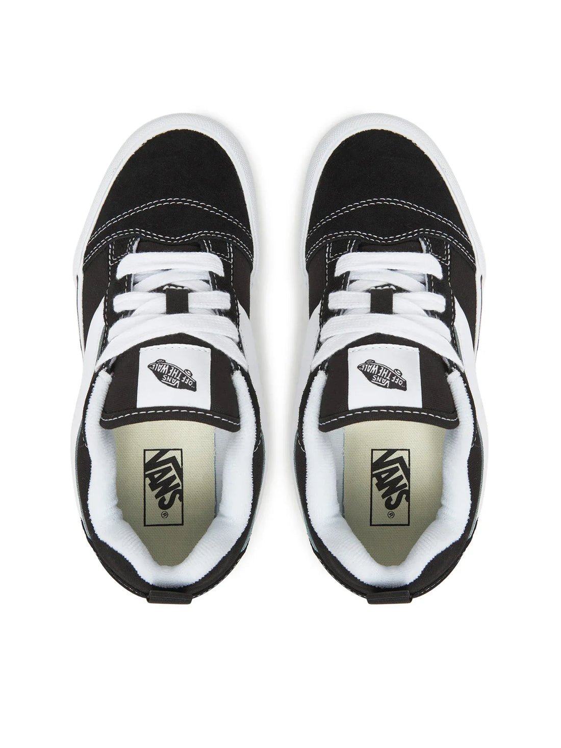 Vans Παιδικά Knu Skool Μάυρα Κορδόνι