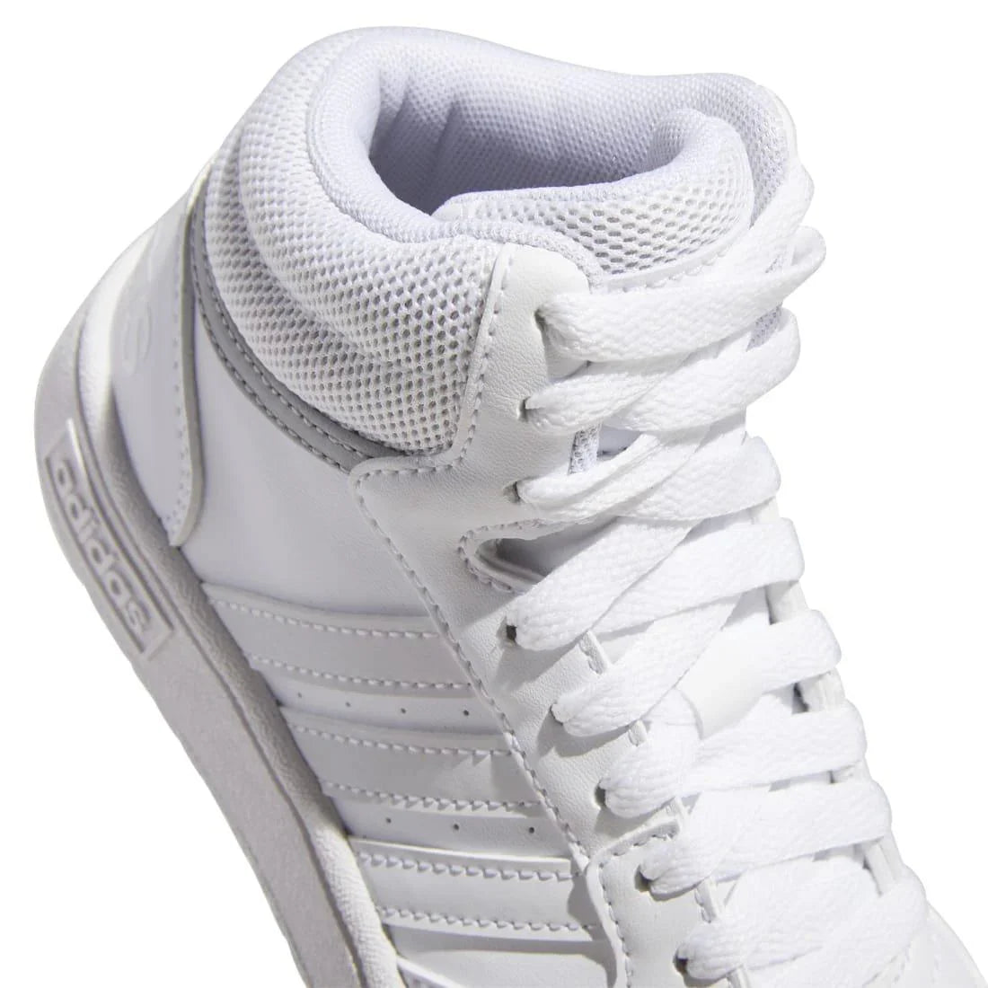 Adidas Παιδικά Μποτάκια Hoops Λευκά - elBimbo - Κέρκυρα